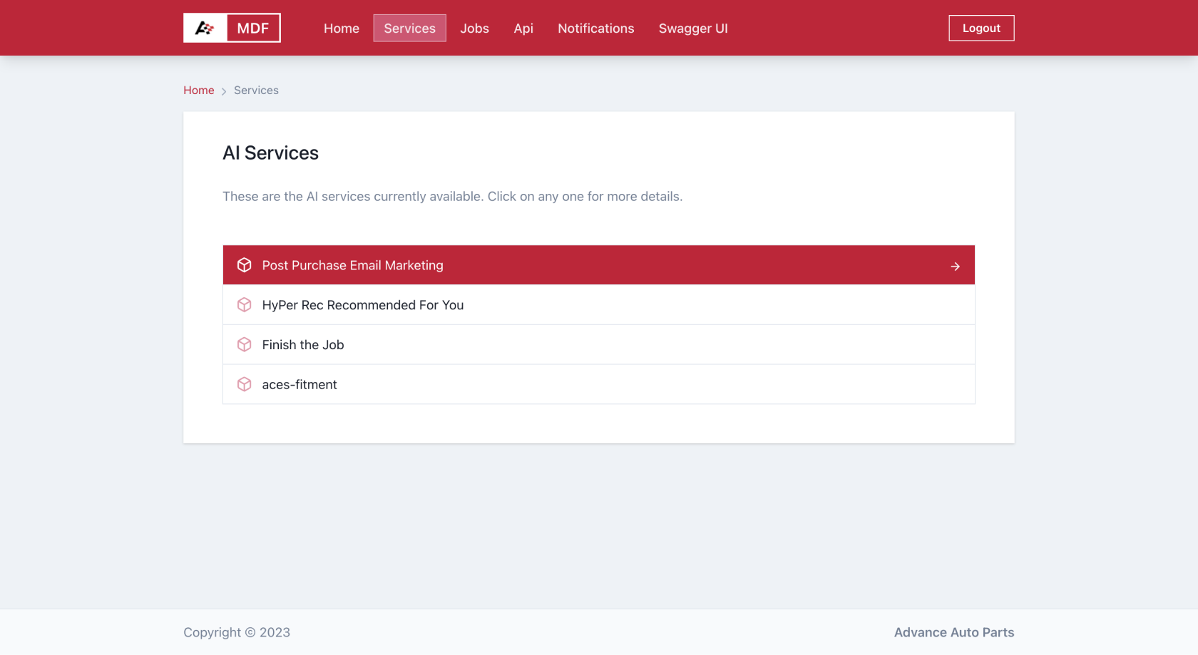 Model Deployment Framework screenshot 2